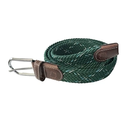 Cinturón elástico tejido verde/azul/blanco Roostas The Magazine informal golf - MEDIANO Foto 1 de 4