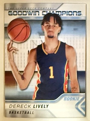 Dereck Lively 2023 Upper Deck Goodwin Champions #28 RC - Image 1 of 2
