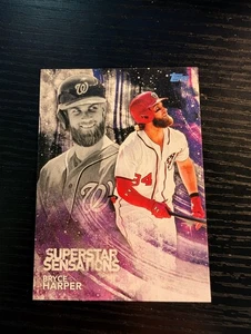 Bryce Harper 2018 Topps Superstar Sensations #SSS-31 Washington Nationals - Bild 1 von 1