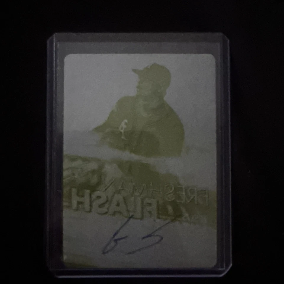 2020 TOPPS CHROME JESUS LAZARDO Freshman Flash PRINT PLATE AUTO SSP RC # 1/1 - Image 1 of 2