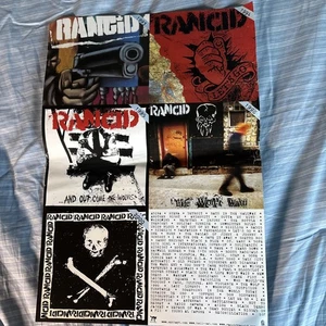 RANCID---2000 POSTER PROMO 14 X 19" CIRCA Epitaffio Records - Foto 1 di 2