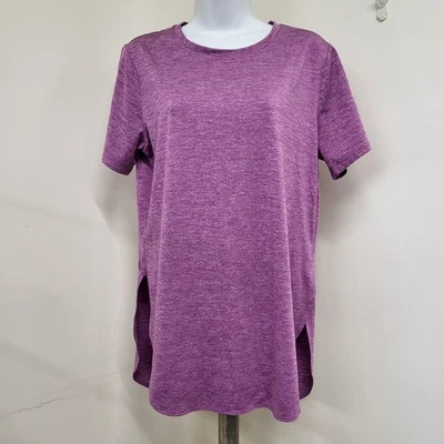 Camiseta túnica Skechers para mujer talla mediana fucsia activa Go Walk Wear Go Dri Swift Foto 1 de 4