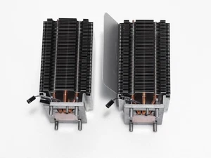 Apple Mac PRO 3,1 2008 Coppia di dissipatori CPU *593-0635* FOXCONN - Photo 1/3
