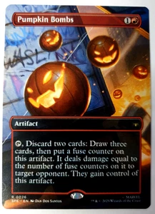 MTG Marvel Spider-Man - Pumpkin Bombs - Borderless Rare 0026 NM (SPE) - Bild 1 von 1