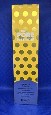 Benefit The POREfessional Apretado y Tonificado AHA + PHA Tóner Espuma 4.5 fl. oz NUEVO Foto 1 de 2