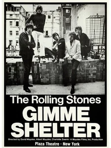 GIMME SHELTER, THE ROLLING STONES, Repro affiche cinéma (60X80cm), HQ - Photo 1/1
