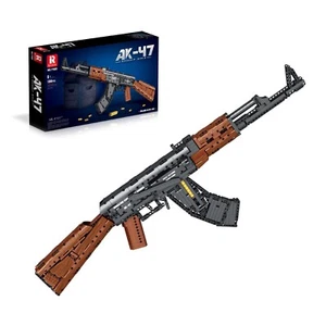 Reobrix 77005 AK47 Building Kit, 1344 PCS Shooting Block Set for Kids - Picture 1 of 6