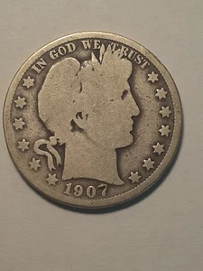 1907 FRISEUR HALF DOLLAR - Bild 1 von 2