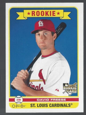Tarjeta RC # 579 David Freese 2009 O-Pee-Chee Foto 1 de 4
