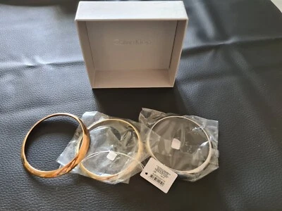 Juego de 3 pulseras Calvin Klein talla XS Foto 1 de 4