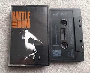 Rattle and Hum by U2 (Cassette, 1988) Bono Larry Mullen Jr Adam Clayton The Edge - Picture 1 of 2