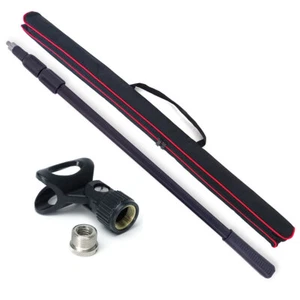 keepdrum BP03 Tonangel Boompole 2m + MSA023 pinza de micrófono 22-24mm diámetro - Imagen 1 de 9