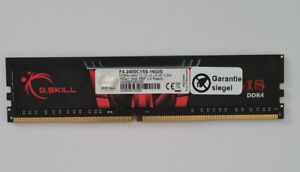 16GB  G.Skill DIMM DDR4-2400 Ram Arbeitsspeicher F4-2400C15S-16GIS, Aegis, INTEL