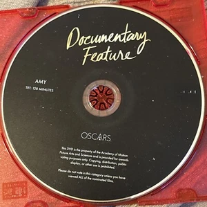 DOCUMENTARY FEATURE AMY FYC DVD SCREENER AMY WINEHOUSE PROMO BIOGRAPHY OOP - Picture 1 of 1