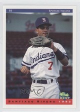 1993 Classic Best Spokane Indians Santiago Rivera #17