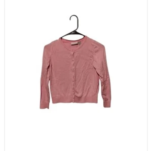 Children's Place Pastel Pink Cardigan Sweater Button Down Long Sleeve Size 10-12 - Picture 1 of 6