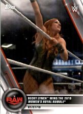 2020 Topps WWE Women's Division Becky Lynch Wins the 2019 Women's Royal Rumble
