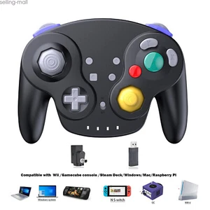 2.4G Wireless GameCube Controller for GameCube Switch Switch 2 PC MAC Steam - Picture 1 of 13