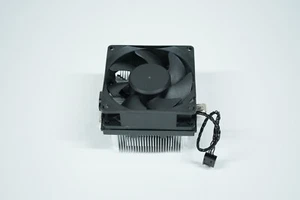 AMD AM4/AM5 Socket CPU Air Cooler (4-Pin PWM/Aluminum Heatsink) - Photo 1/3