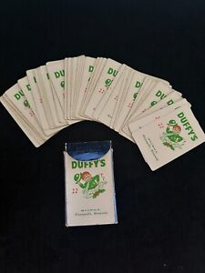 Vintage Souvenir Duffy's Bar Minneapolis MN Playing Cards Minnesota Ray Duffy