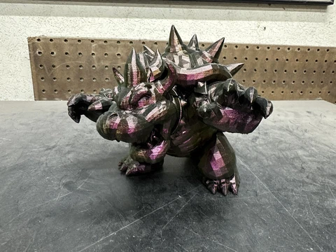 3d printed Bowser From Super Mario Bros Nintendo Cover