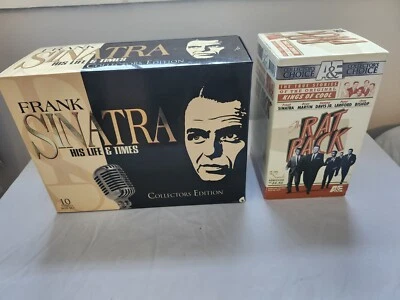 Frank Sinatra VHS Tapes - His Life & Times - A&E Rat Pack - Collector's Set - Image 1 of 2