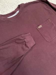 Pendleton Tshirt Long Sleeve Mens Size XL Crew Neck Soft Cotton Pocket Tee - Picture 1 of 8