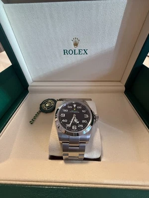 Rolex Air-King 126900 nuevo, sin usar, tamaño, 10/7/25 Foto 1 de 4