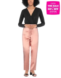RRP€780 MARQUES' ALMEIDA Silk Satin Trousers UK8 US4 IT40 S Pink Drawstring - Picture 1 of 6