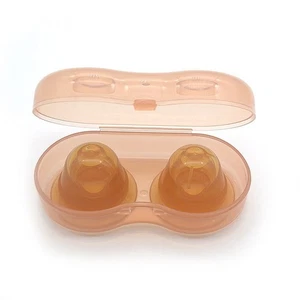 2PCS Silicone Nipple Corrector Nipple shield sucker for Flat Inverted NipplDS - Picture 1 of 9