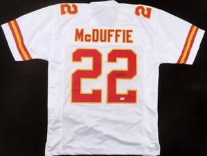 Trent Mcduffie Signed Kansas City Chiefs Jersey (JSA) Everything Sewn On! - Picture 1 of 3