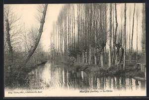 CPA Marcon /Sarthe, La Dême - Picture 1 of 2