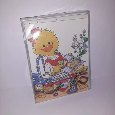 Tarjetas de felicitación SUZY’S ZOO 8 notas y sobres en blanco NUEVOS AÑOS 80 Suzy Ducken PATO Foto 1 de 4