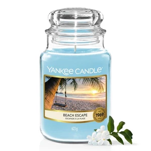 Yankee Candle Candela profumata in giara grande Beach Escapte Durata Fino a 150 - Foto 1 di 24