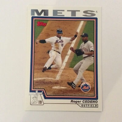2004 Topps #490 Roger Cedeno New York Mets - Image 1 of 2