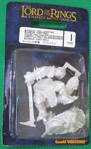 GW LOTR Metal: Buhrdur Troll Chieftain EMBALAJE ORIGINAL / SIN USAR, EN CAJA - Imagen 1 de 1