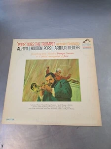 "Pops" Goes The Trumpet (Holiday For Brass) LM-2729 RCA Victor Vinyl LP Record - Picture 1 of 9