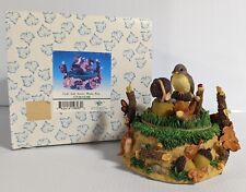Charming Tails Fitz &Floyd Leaf and Acorn Music Box 93/100