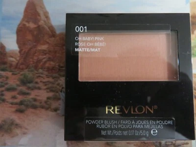 Revlon Powder Blush with Brush "Oh Baby! Pink" #001 - Image 1 of 2