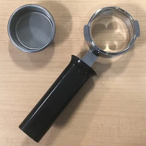 Portafiltro sin fondo Gaggia Classic marca 58 mm desnudo + cesta hecha en Italia - Imagen 1 de 7