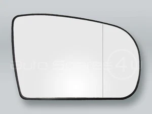 Espejo de puerta con calefacción vidrio y placa de respaldo DERECHO se adapta a 2000-2002 MB clase E W210 - Imagen 1 de 2