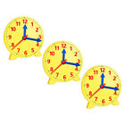  3 Pcs Uhren Für Kinder Lehrmittel Uhrmodelle Kinderlernuhren