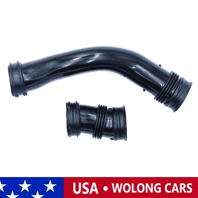 Новая воздухозаборная труба подходит для BMW 740i 740Li F01 X6 E70 13717582312 - Изображение 1 из 4