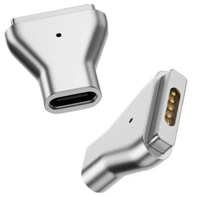 Charging USB C Adapter Plug Converter For MacBook Air/Pro Type C to For Magsafe2 - Image 1 of 4