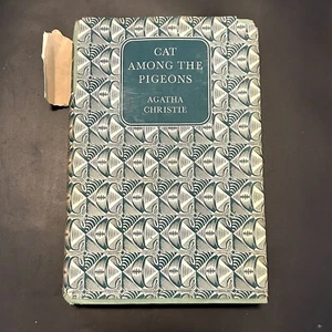 Cat Among The Pigeons Agatha Christie1961 London Hardcover Dust Jacket - Picture 1 of 16