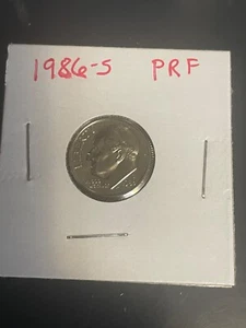 1986 S Proof Roosevelt Dimes - Picture 1 of 2