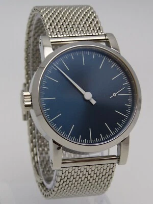 Montre LEFTY MONO BlueSunray PURE MECANIQUE Type 6497 SAPHIR single hand watch