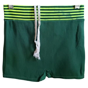 Boys Vintage Swim Trunks 16/18 Large 1960's Prepster Swimwear Banana Strap USA - Picture 1 of 6