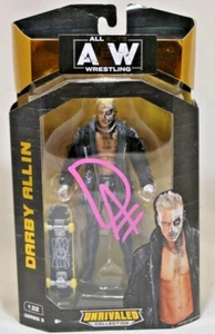 AEW Unrivaled Series 3 #22 Darby Allin Signed Figure JSA Certified - Picture 1 of 3