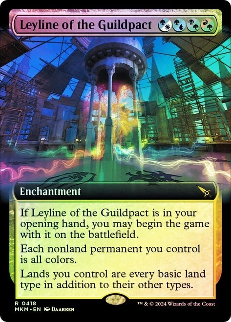 1X NM Leyline of the Guildpact Foil Extended Art Murders at Karlov Manor - Image 1 of 1